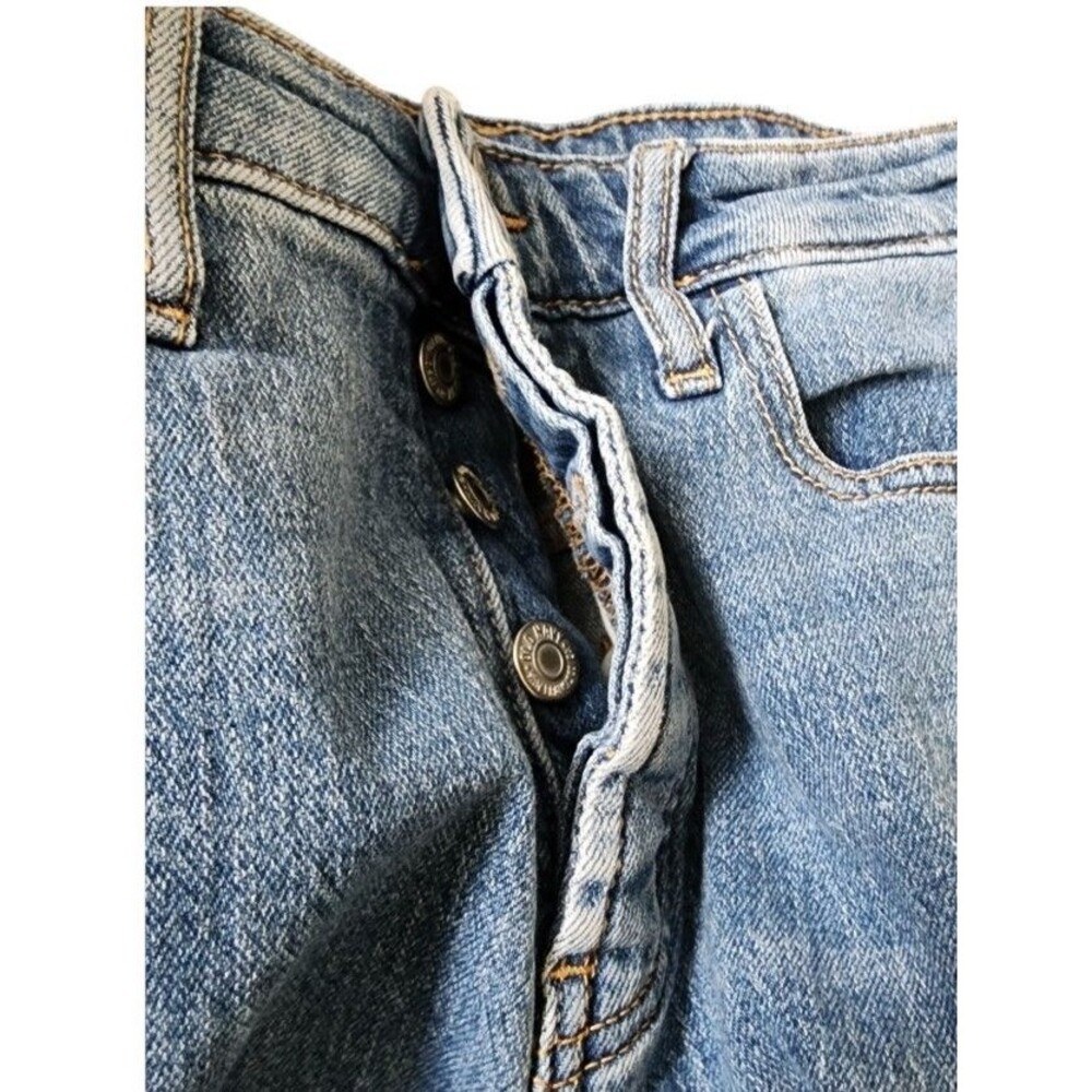Old Navy Extra High Rise Kicker Boot Cut Jeans Size 0 - Picture 4 of 5